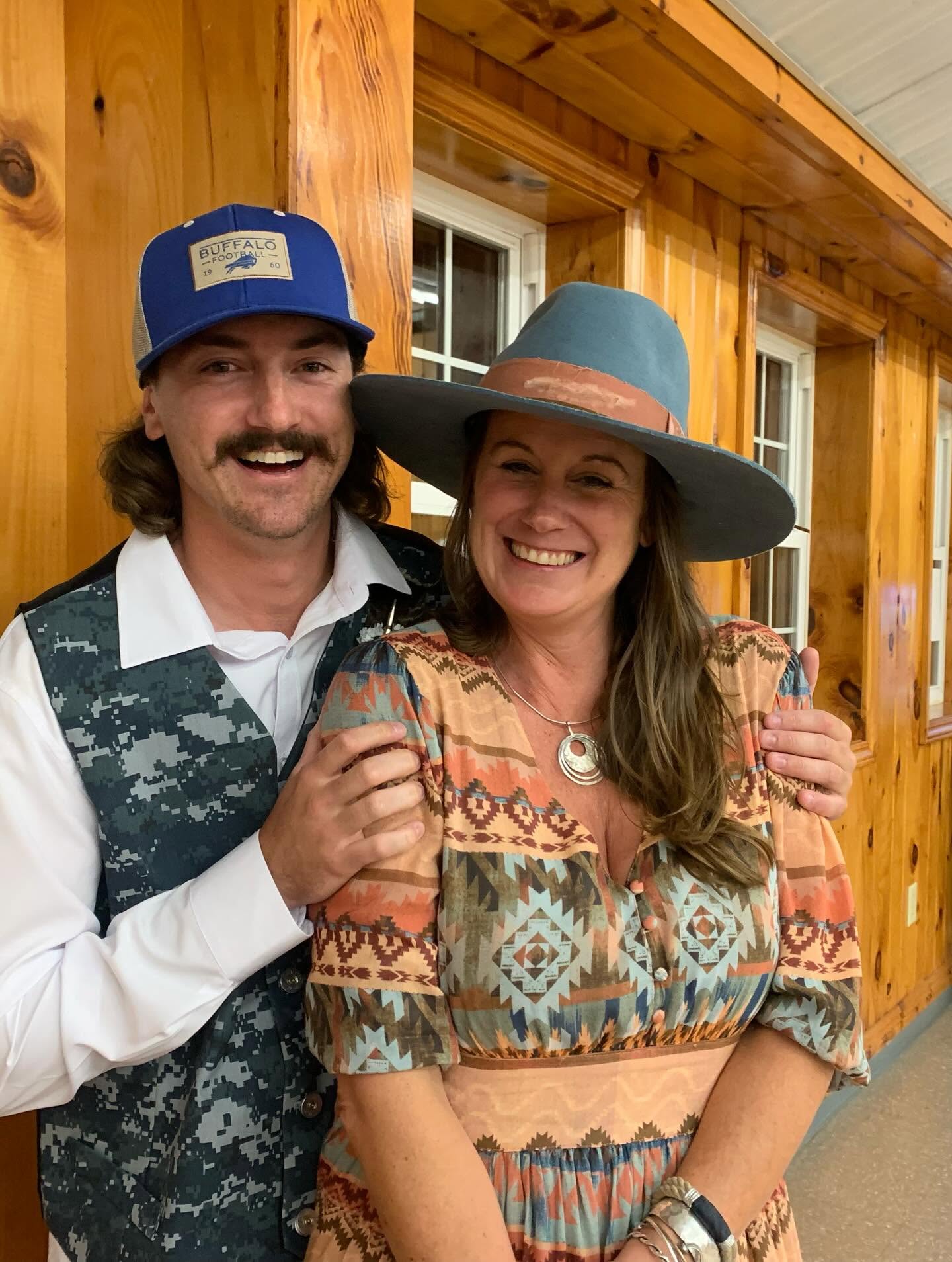 Ashley and Cody smiling together